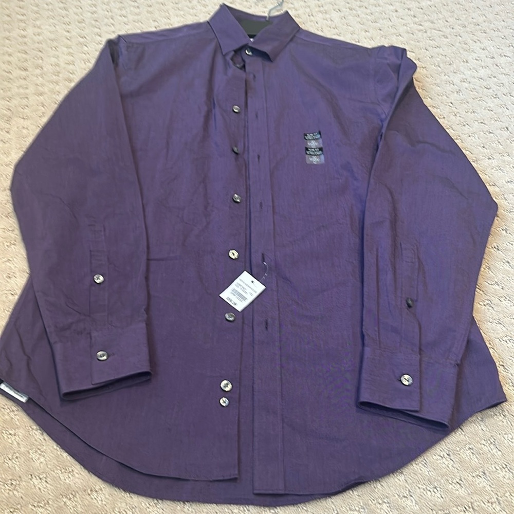 Purple dress shirt